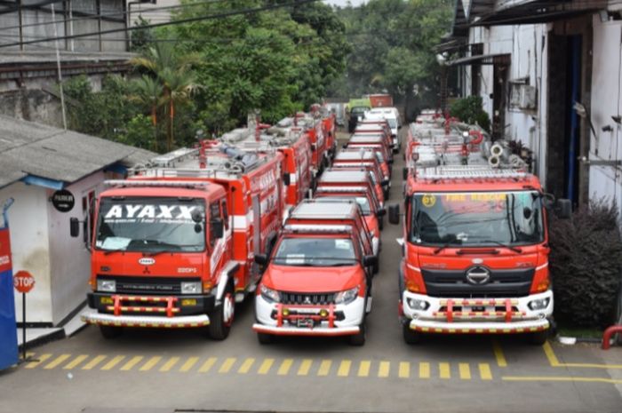Berbagai Jenis Kendaraan Pemadam Kebakaran
